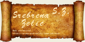 Srebrena Zelić vizit kartica